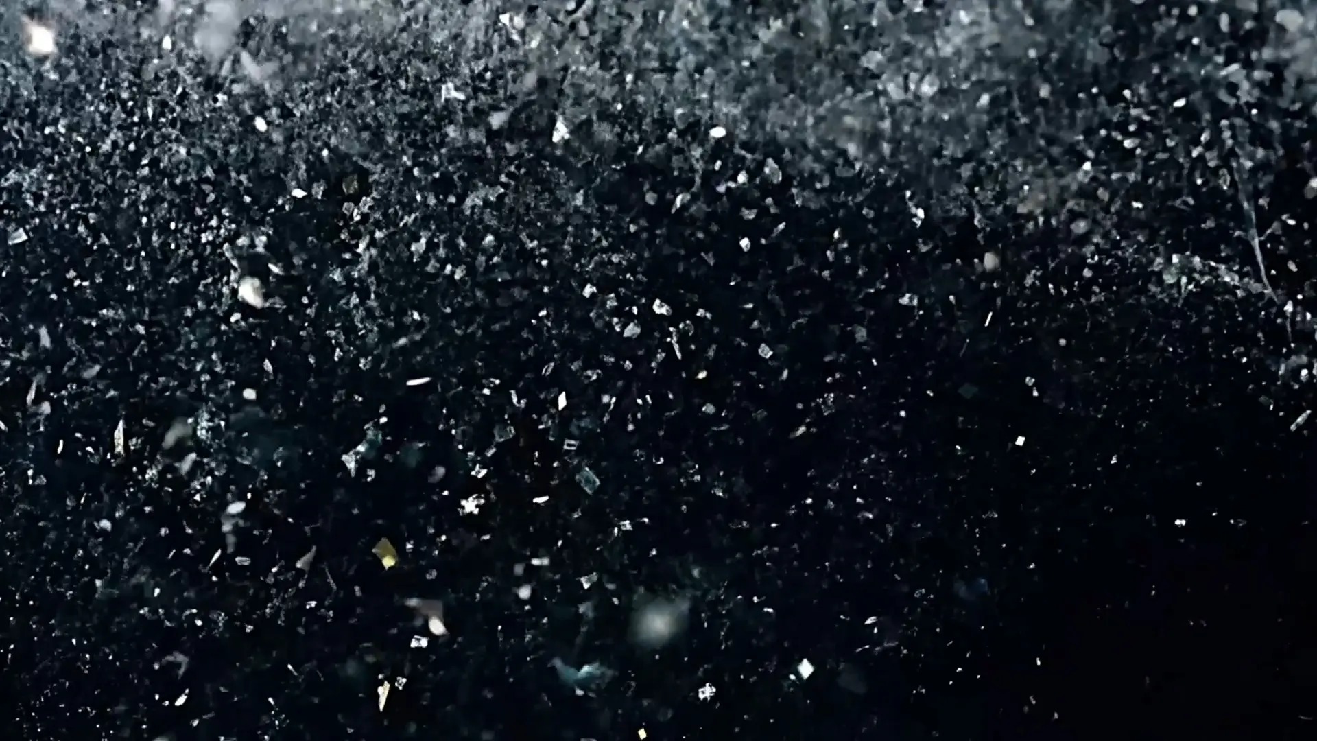 Icy Particle Burst Transition for Frozen Product Launch Videos